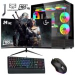 EAGLE X Ryzen 7 3700X 16GB 512GB M.2 NVMe RXT 4060 8GB 24" 165Hz Oyuncu Masaüstü Bilgisayarı