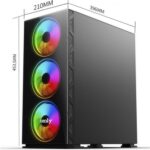 İzoly Gofly i5-12400F 16GB 512GB M.2 NVMe RTX 2060S 8GB Oyuncu OEM Paketi - Görsel 3