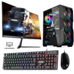 İzoly Beldum X İ3-10100F 16GB 256GB M.2 NVMe RX 580 8GB 24" 165Hz Oyuncu Masaüstü Bilgisayarı