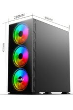 İzoly Huge X i3-10100F 8GB 512GB M.2 NVMe RTX 3060 12GB 24" Oyuncu OEM Paketi - Görsel 4