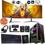 İzoly i5 10400F 16GB 512GB M.2 Nvme RTX2060 6gb 24"+24" En Hızlı Oyun Bilgisayarı Oyuncu OEM Paketi Gaming PC
