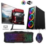 İzoly i5-3470 16GB 256GB SDD 1TB HDD GT730 4GB 24'' Ucuz Taksitli Gaming PC Masaüstü Bilgisayar Fiyatı Oyun Bilgisayarı