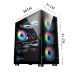 İzoly Lotus X MEGA i5-4570 16GB 256GB SSD RX 580 8GB 24'' Oyuncu OEM Paketi - Görsel 6