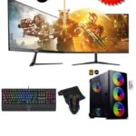 İzoly Mask X İ5-12400F 32GB 256GB M.2 NVMe 512GB SSD RTX 4060 8GB 27"+ 27" Oyuncu OEM Paketi