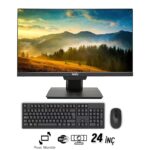 İzoly P707  İ7-10700 8GB 512GB M.2 Nvme SSD 24" FHD Webcam Black Pivot All In One Bilgisayar