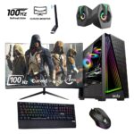 İzoly RX44 GAMER Ryzen 5 5500 16GB 512GB M.2 NVMe SSD RX 580 8GB GDDR5 24"100Hz Oyuncu OEM Paketi