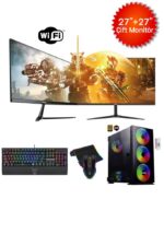 İzoly Sune X Ryzen 5 5500 32GB 256GB M.2 NVMe 512GB SSD RTX 4060 8GB 27"+ 27"Oyuncu OEM Paketi