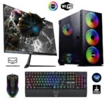 İzoly Warband İ5-10400F 16GB 512GB M.2 NVMe RTX 2060S 8GB 24" Oyuncu OEM Paketi