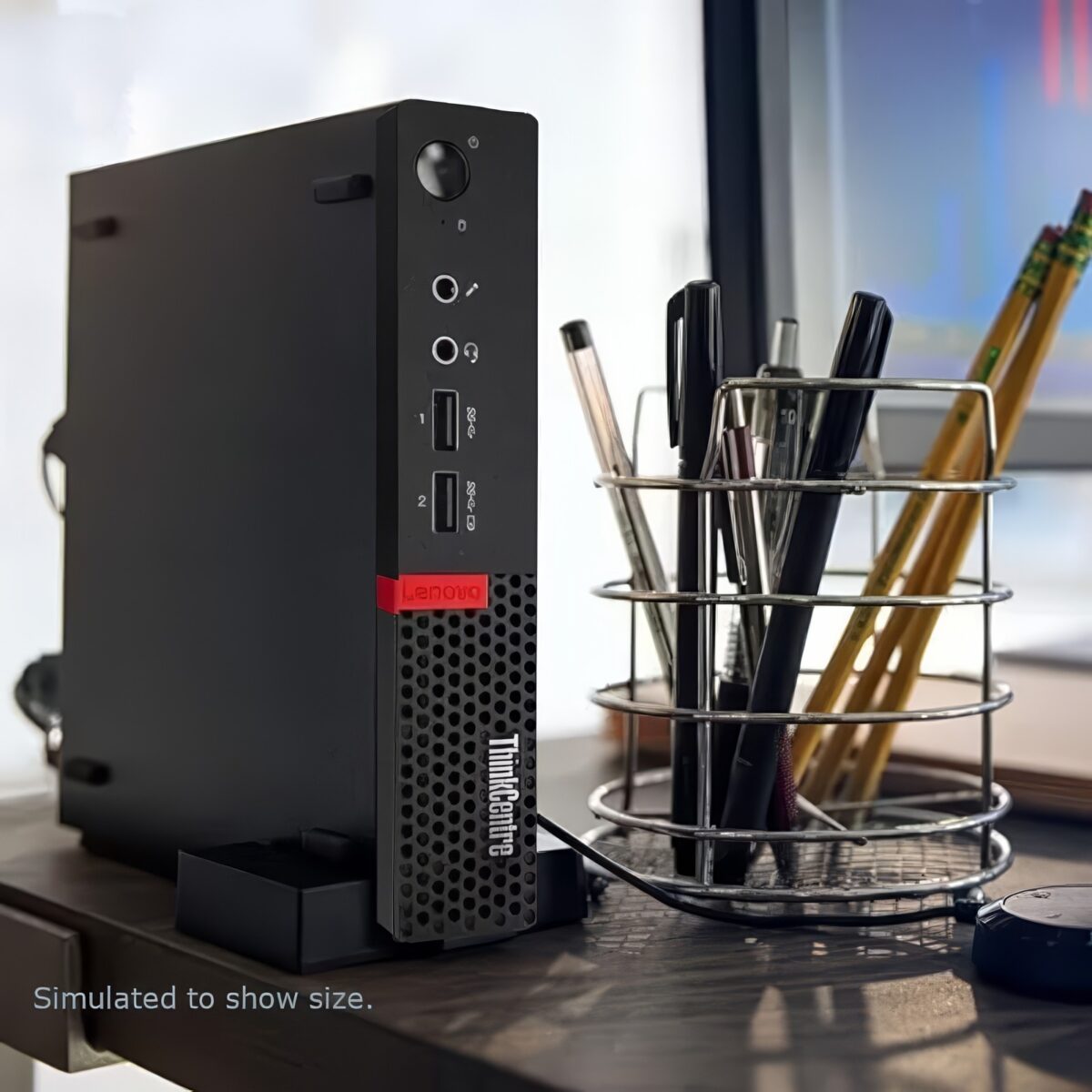 Lenovo ThinkCentre M710Q  Intel i5-6500T 2.50GHz 8GB RAM 256GB SSD Wi-Fi & Bluetooth Windows 10 Pro (Yenilenmiş) - Görsel 3